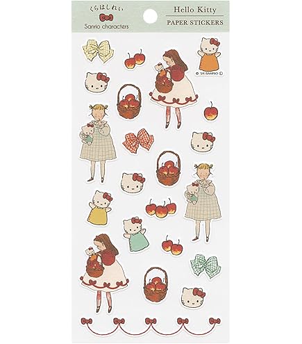 Amazon | ペーパーシール くらはしれい×サンリオキャラクターズ